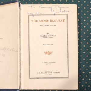"The $30,000 bequest, and other stories" by Twain, Mark, 1835-1910